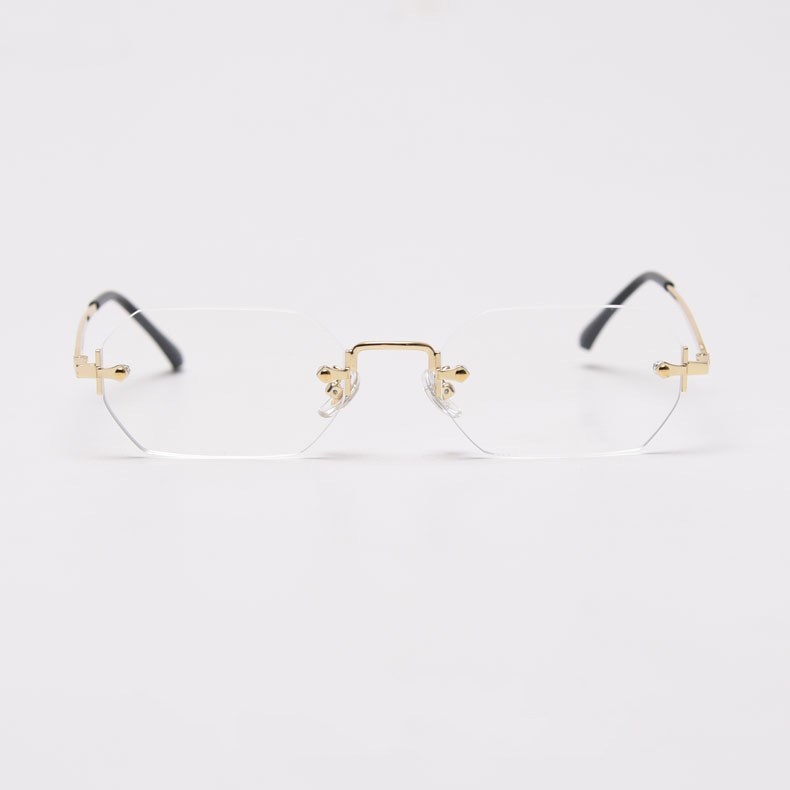 POLYGONAL RIMLESS - SUNGLASSES