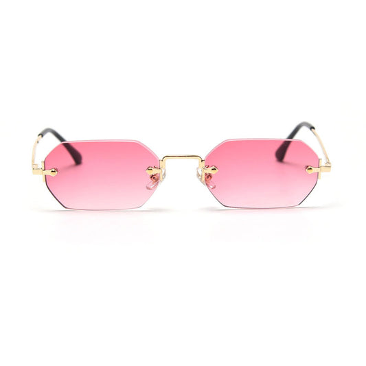 POLYGONAL RIMLESS - SUNGLASSES