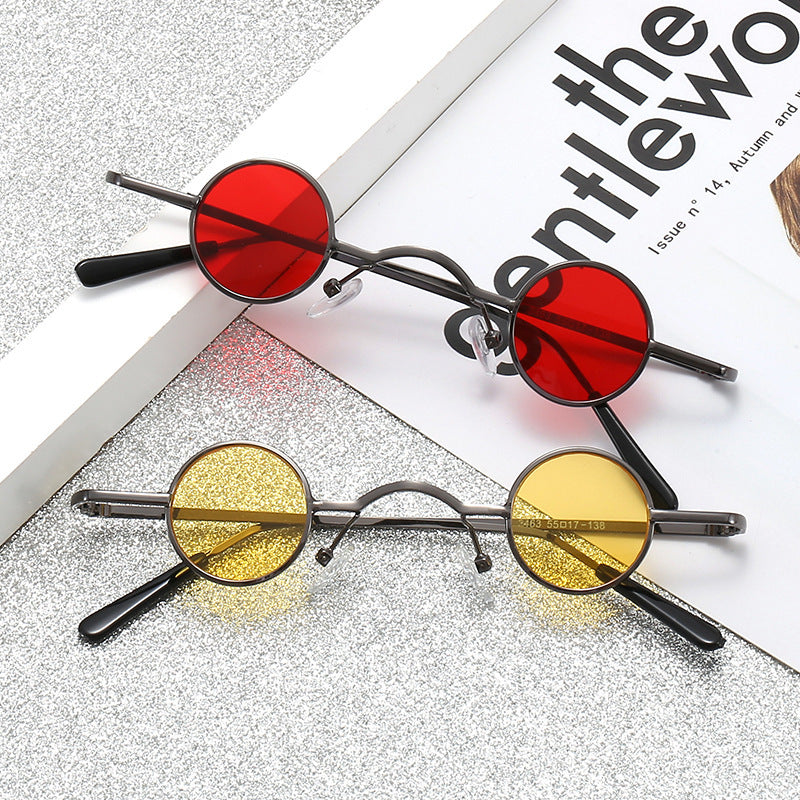 SMALL ROUND FRAME RETRO - SUNGLASSES
