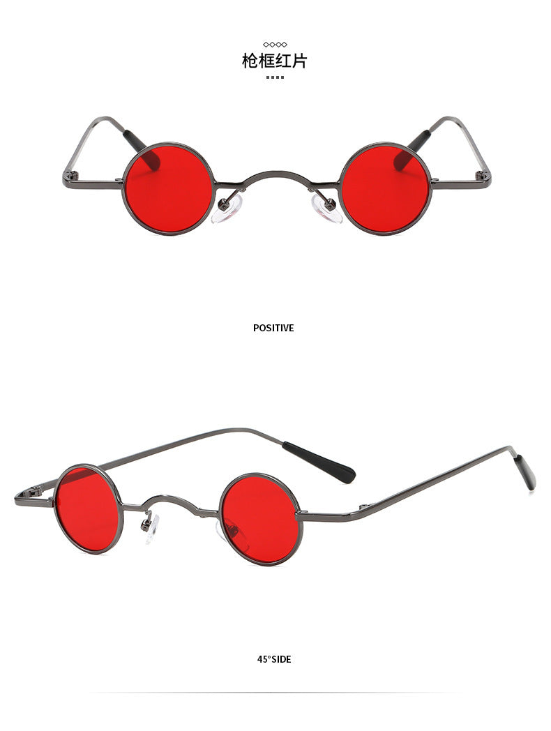 SMALL ROUND FRAME RETRO - SUNGLASSES