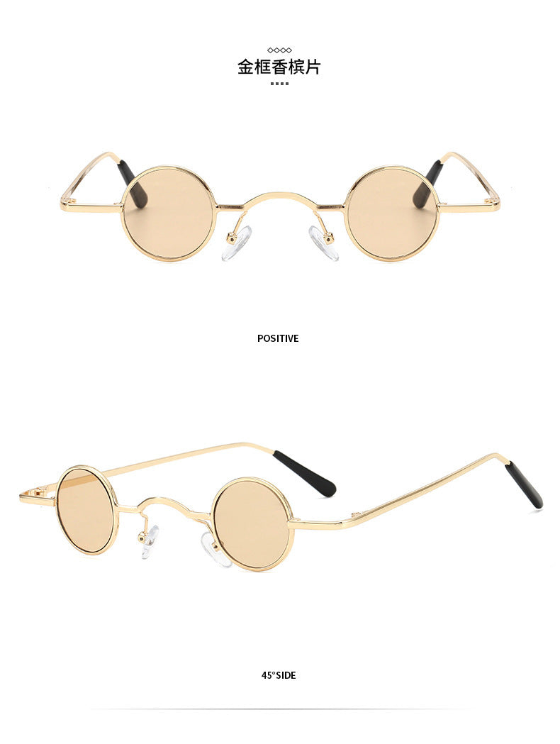 SMALL ROUND FRAME RETRO - SUNGLASSES