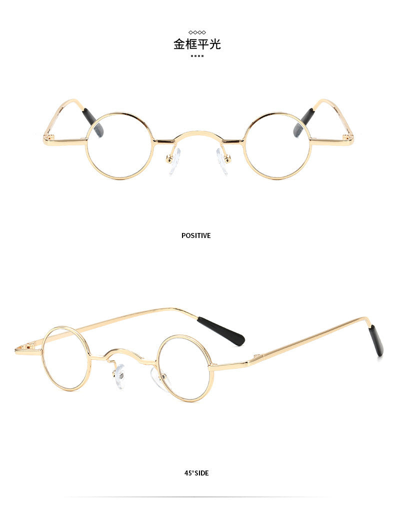 SMALL ROUND FRAME RETRO - SUNGLASSES