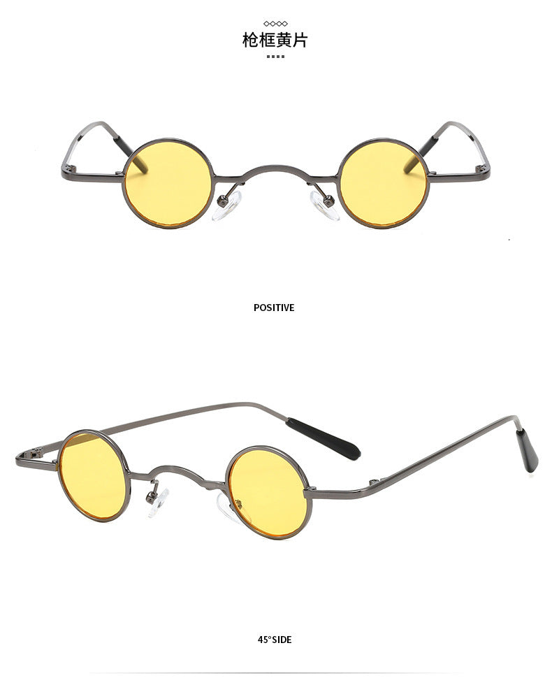 SMALL ROUND FRAME RETRO - SUNGLASSES