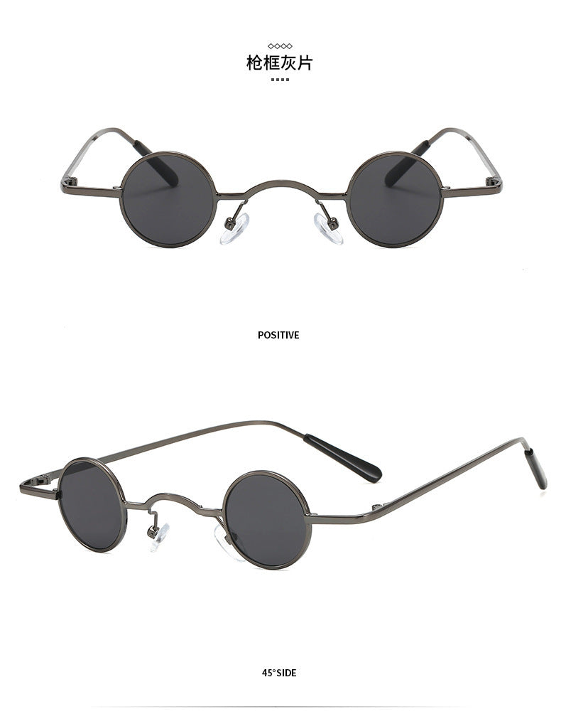 SMALL ROUND FRAME RETRO - SUNGLASSES