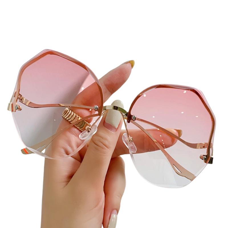OVAL TRIMMING - SUNGLASSES