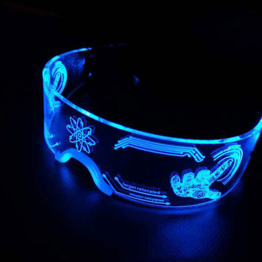 COLORFUL GLOWING - LED GLASSES