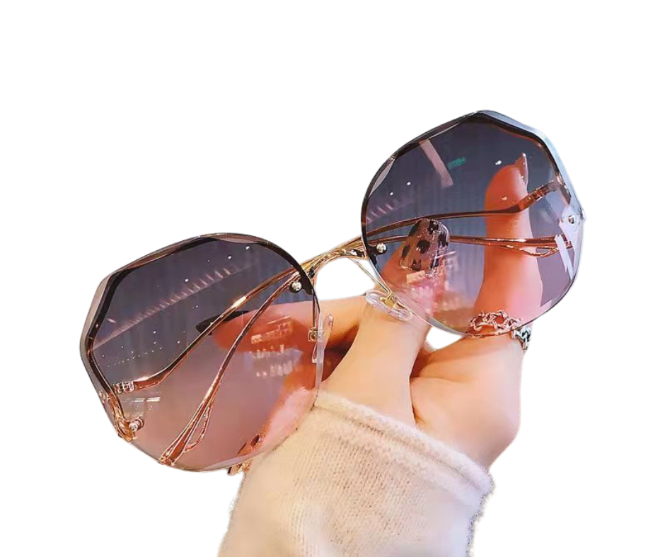 OVAL TRIMMING - SUNGLASSES