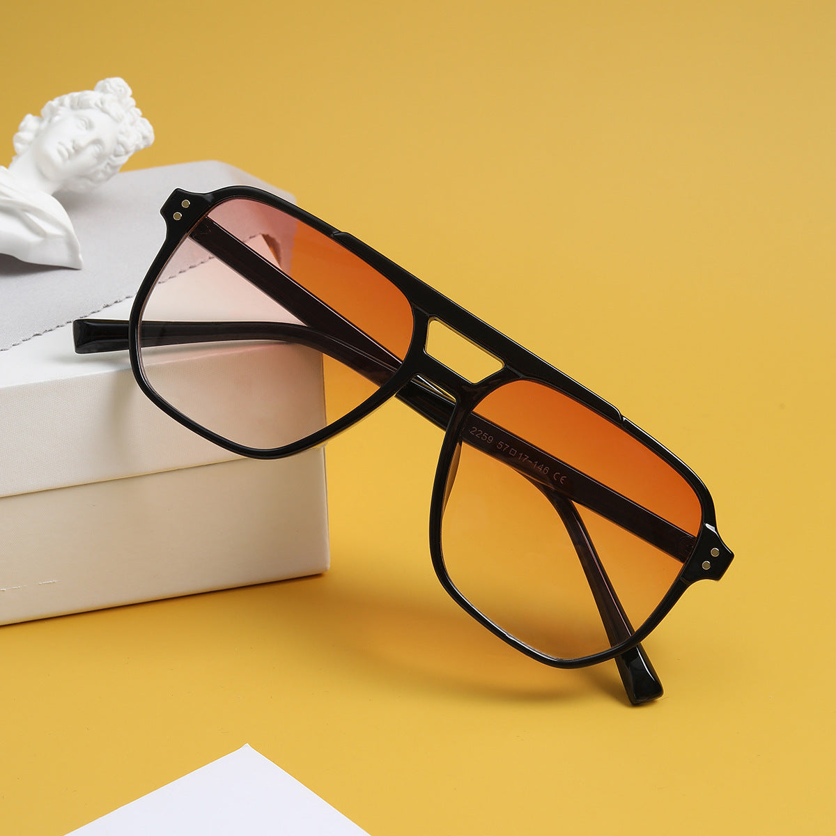 SQUARE DOUBLE BEAM -  SUNGLASSES