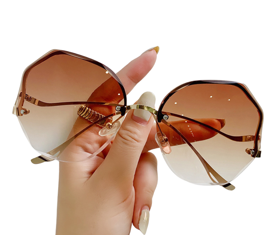 OVAL TRIMMING - SUNGLASSES