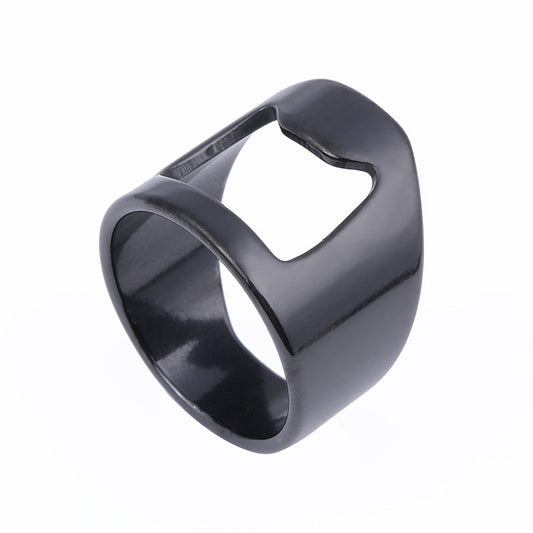 STEEL RING - BOTTLE OPENER