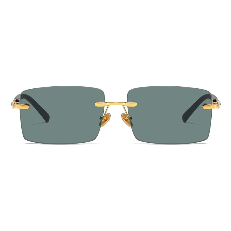 RIMLESS CRYSTAL- SUNGLASSES