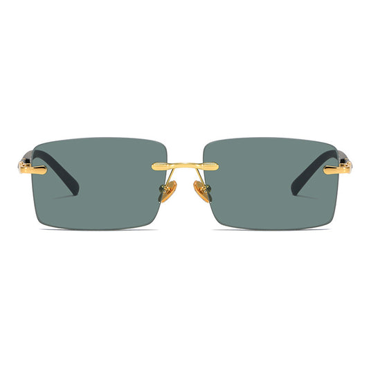 RIMLESS CRYSTAL- SUNGLASSES