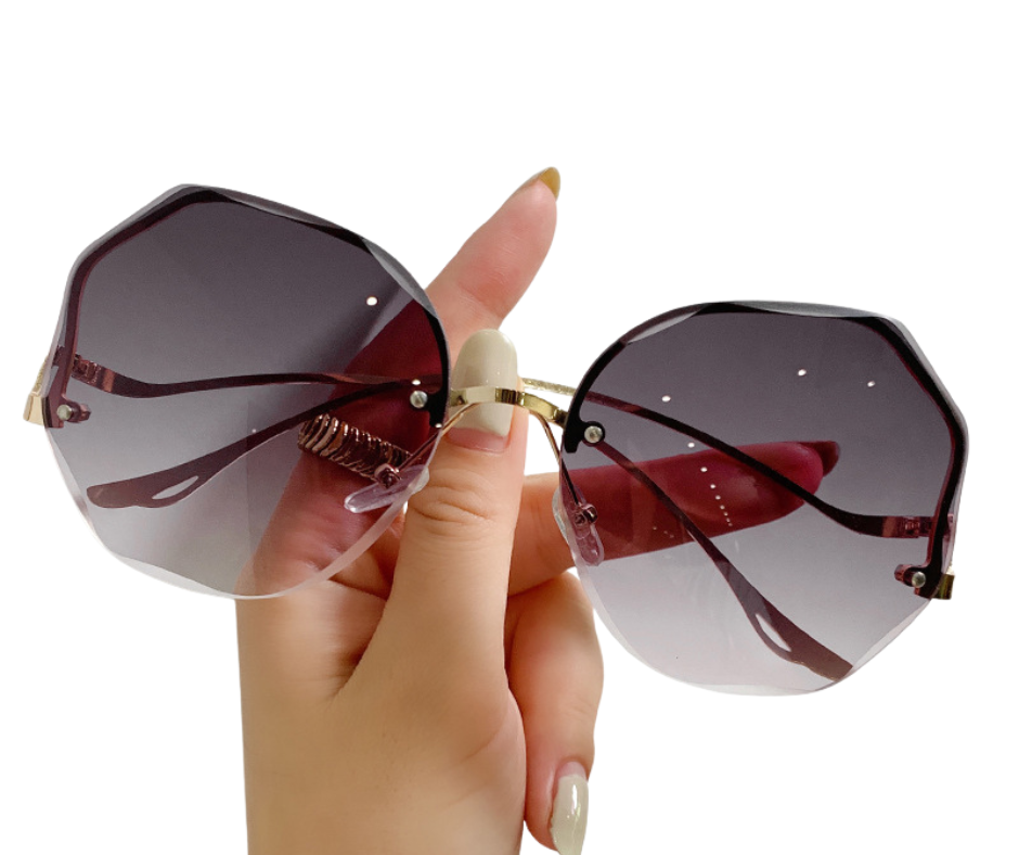 OVAL TRIMMING - SUNGLASSES