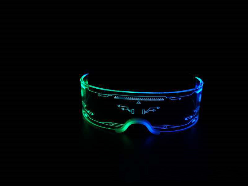 COLORFUL GLOWING - LED GLASSES