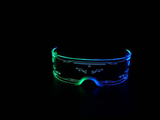 COLORFUL GLOWING - LED GLASSES