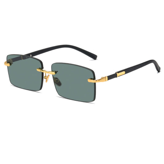 RIMLESS CRYSTAL- SUNGLASSES